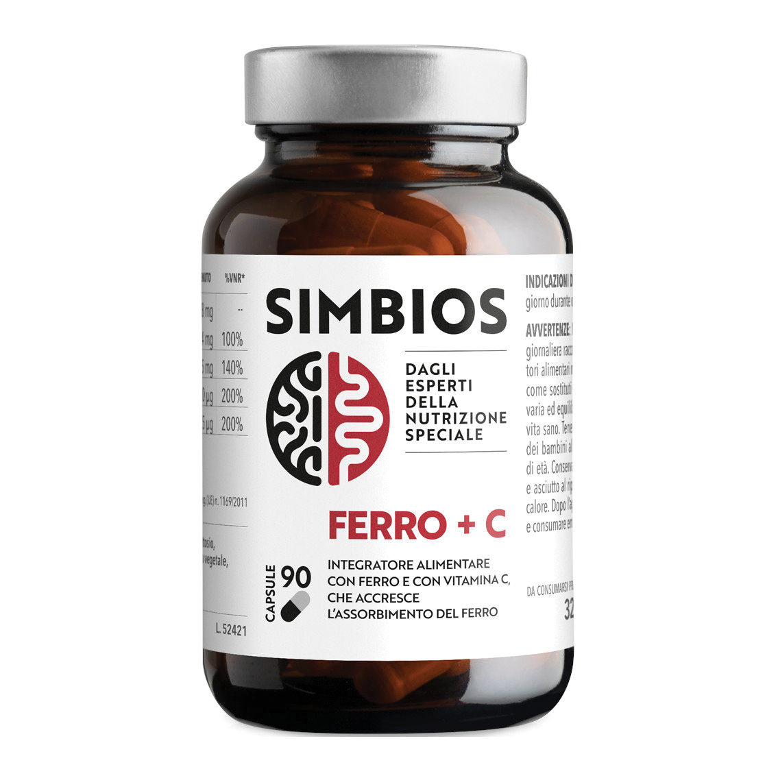 Simbios ferro + c 90 capsule