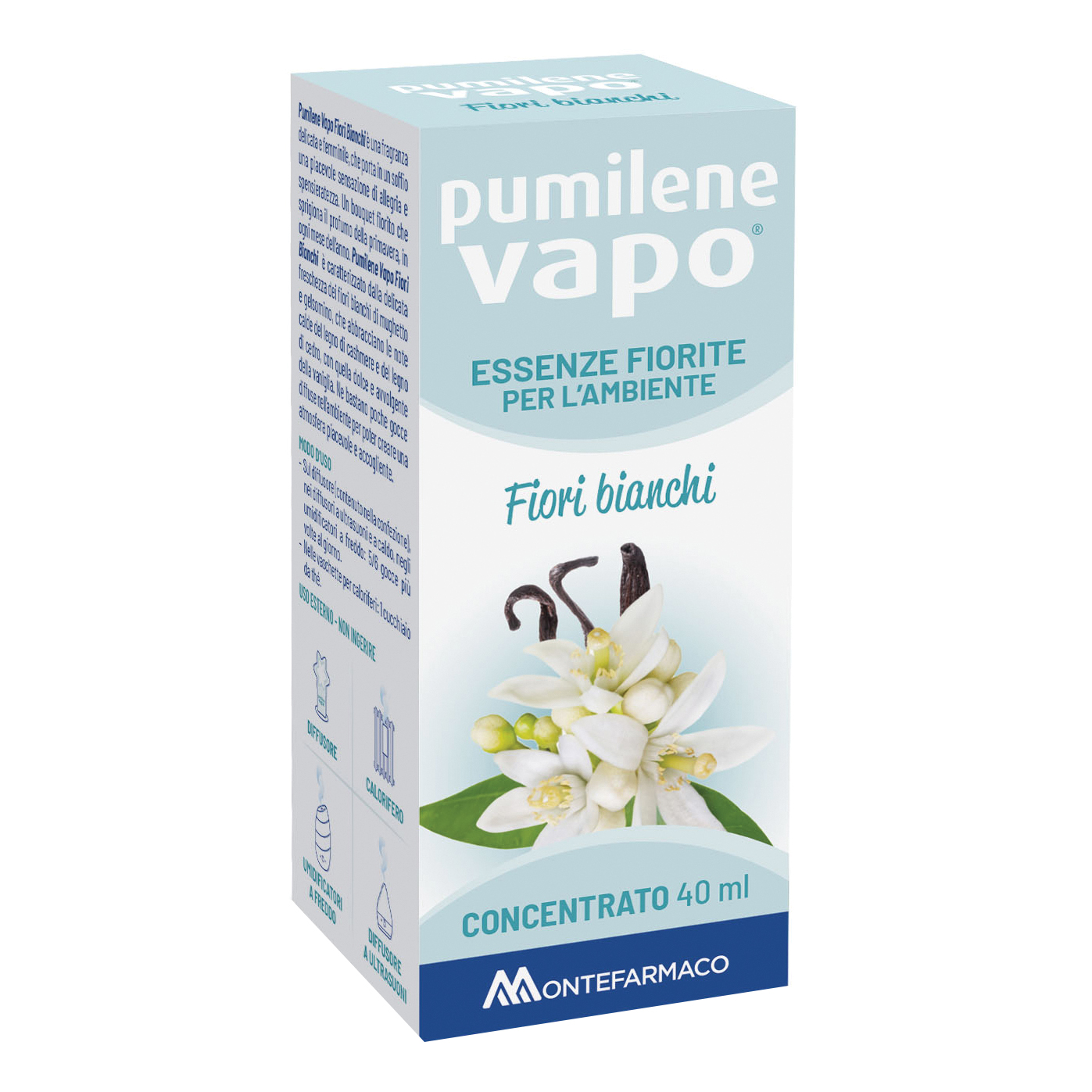 Vapo Fiori Bianchi Essenza Ambiente