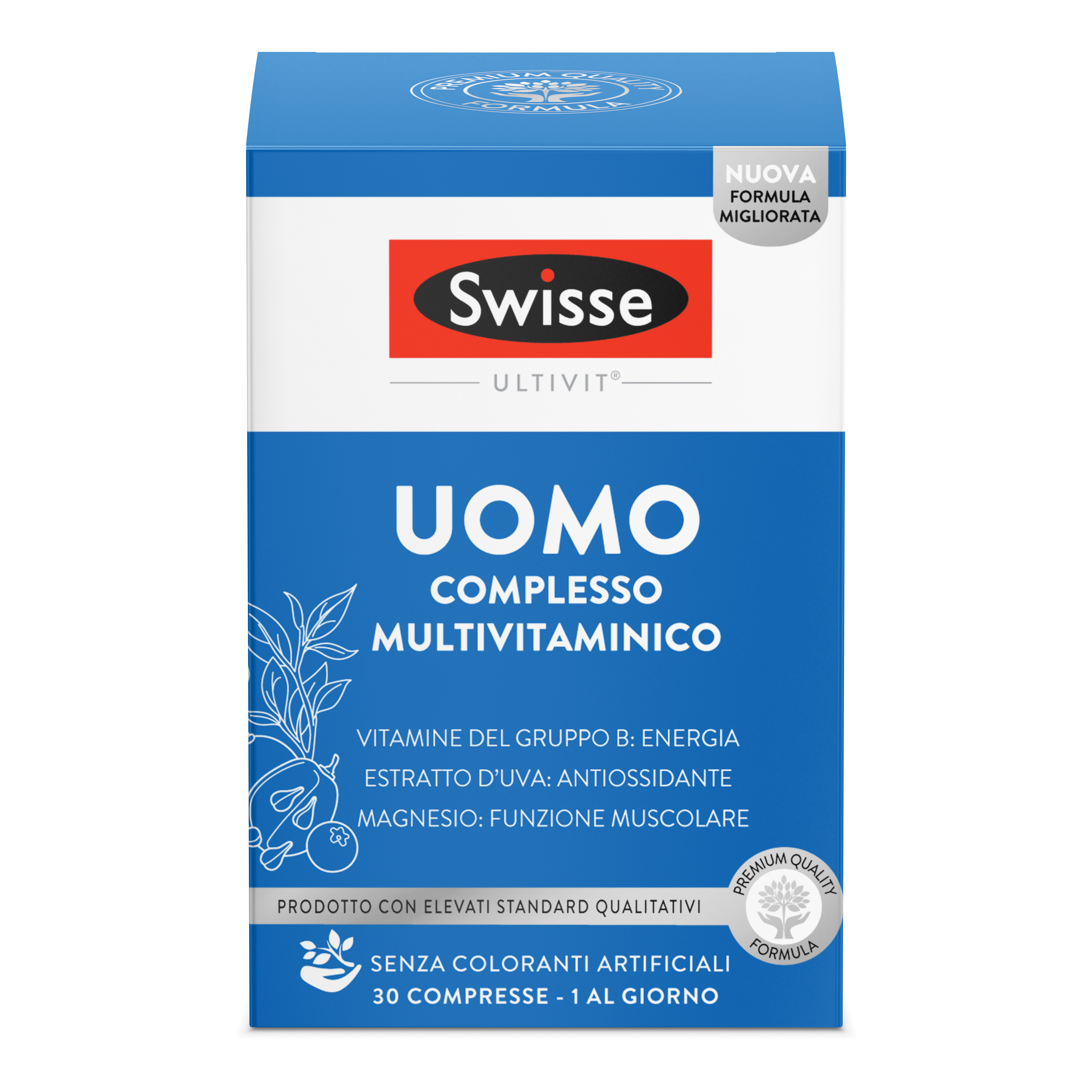 Swisse Multivitaminico Uomo 30 Compresse