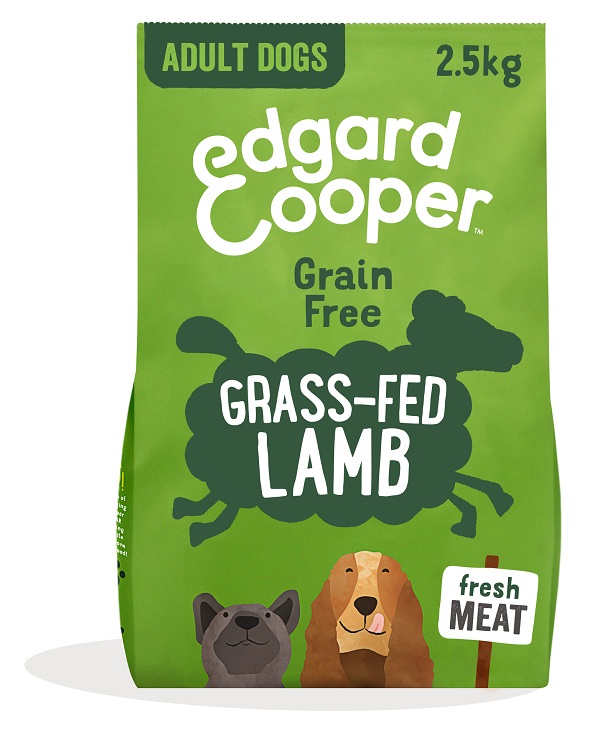 Edgard&amp;cooper dog e adult dry lamb 2,5 kg