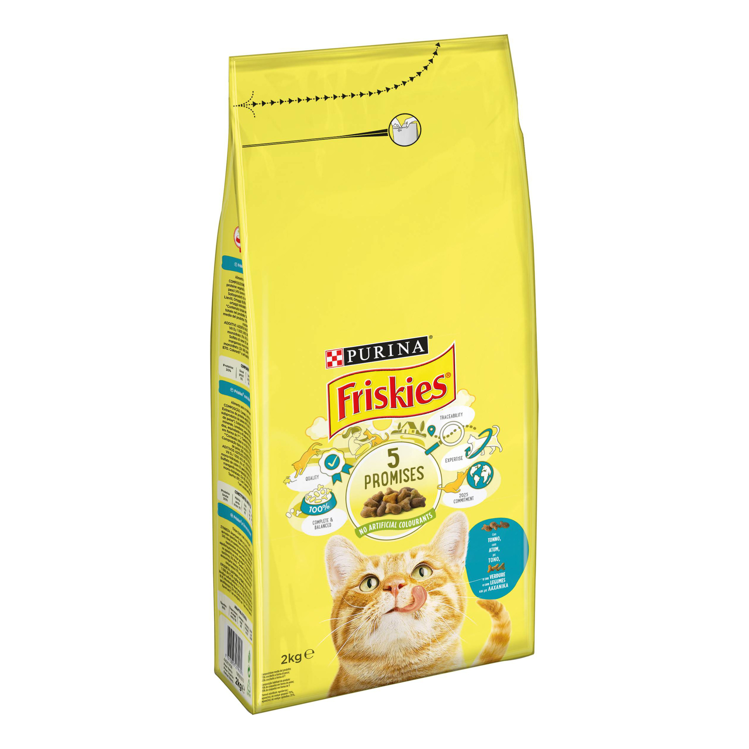 Friskies Dc Vitality+Adult Tonno Verdure 2 Kg