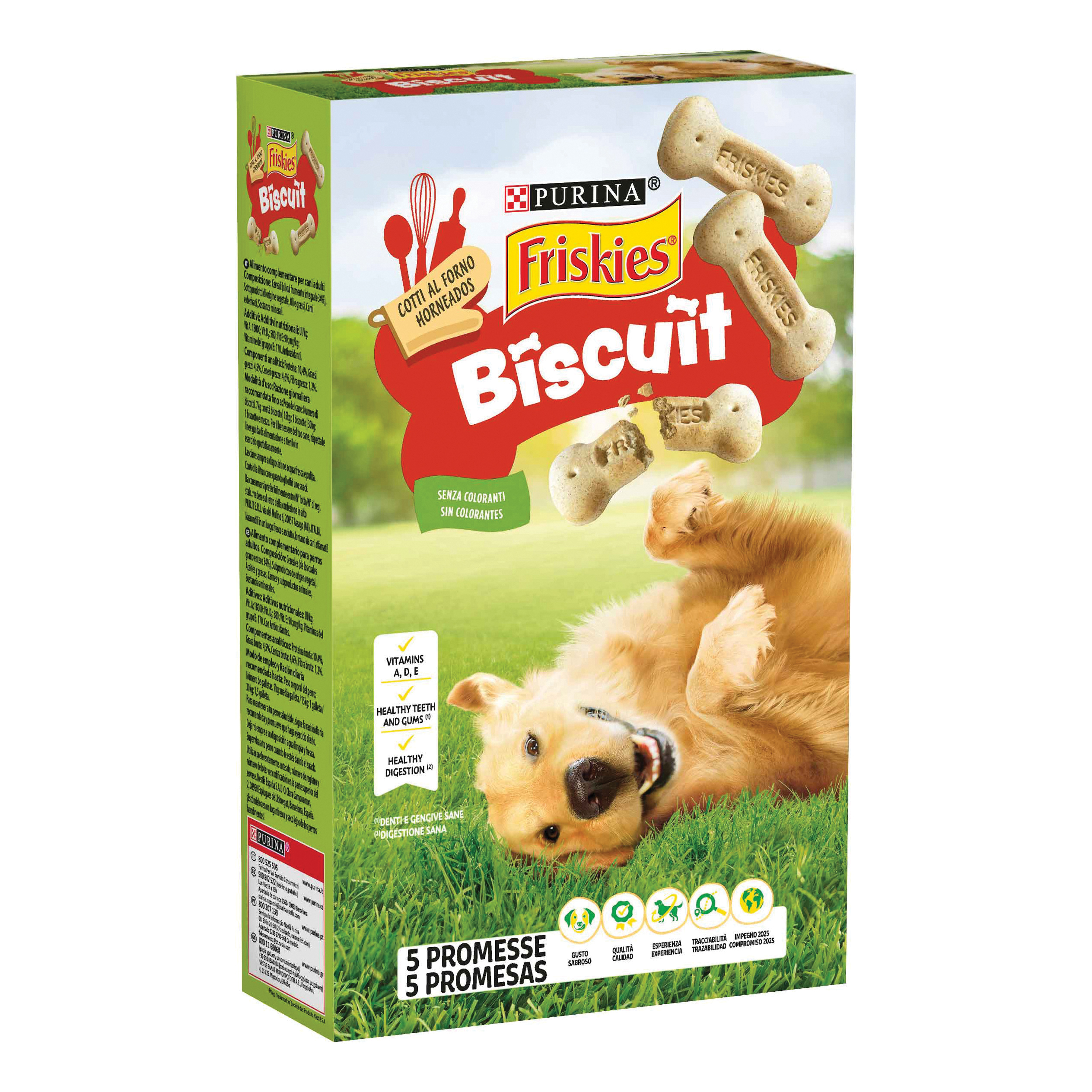 Friskies Snack Biscuits 650 G