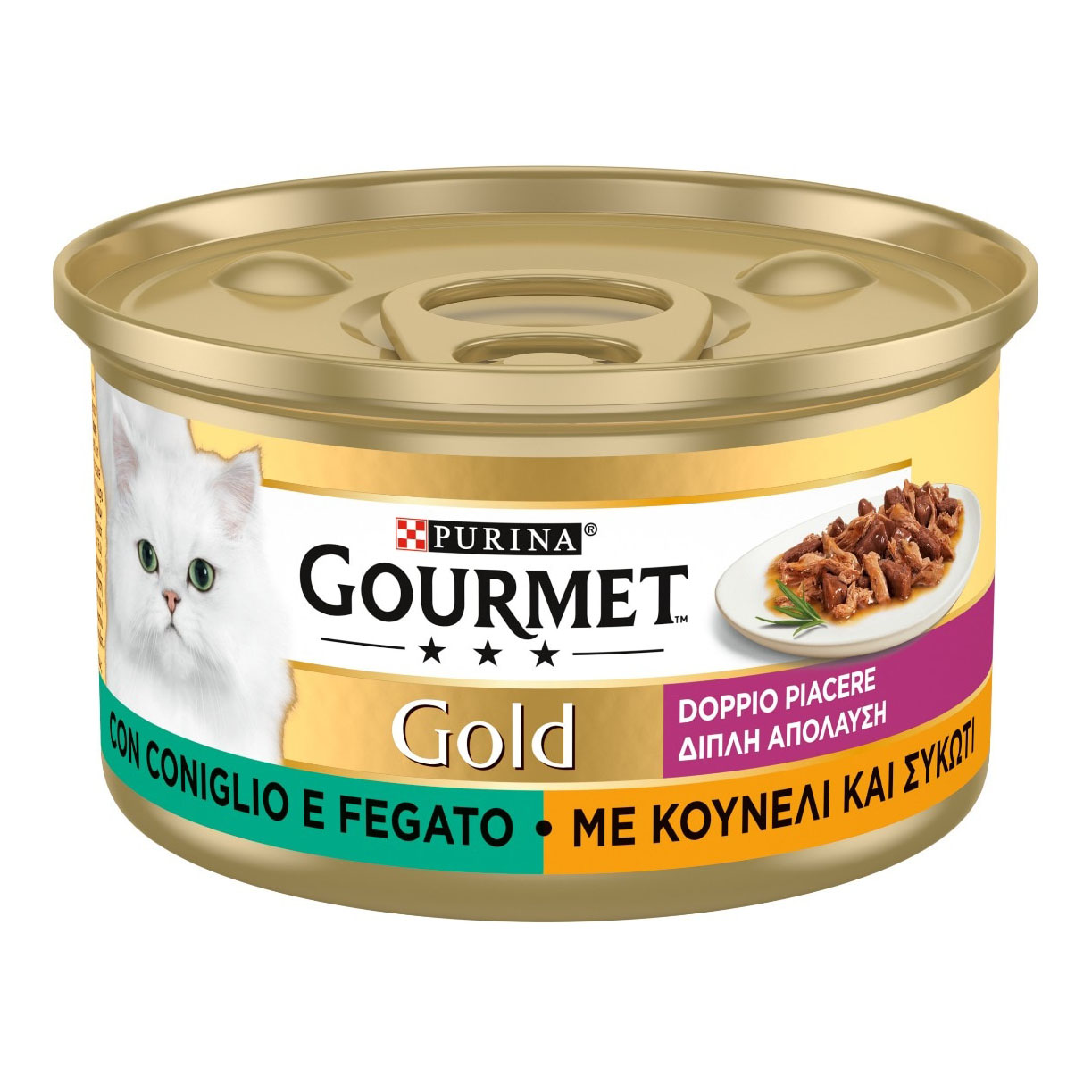 Gold doppio piacere coniglio fegato 85 g