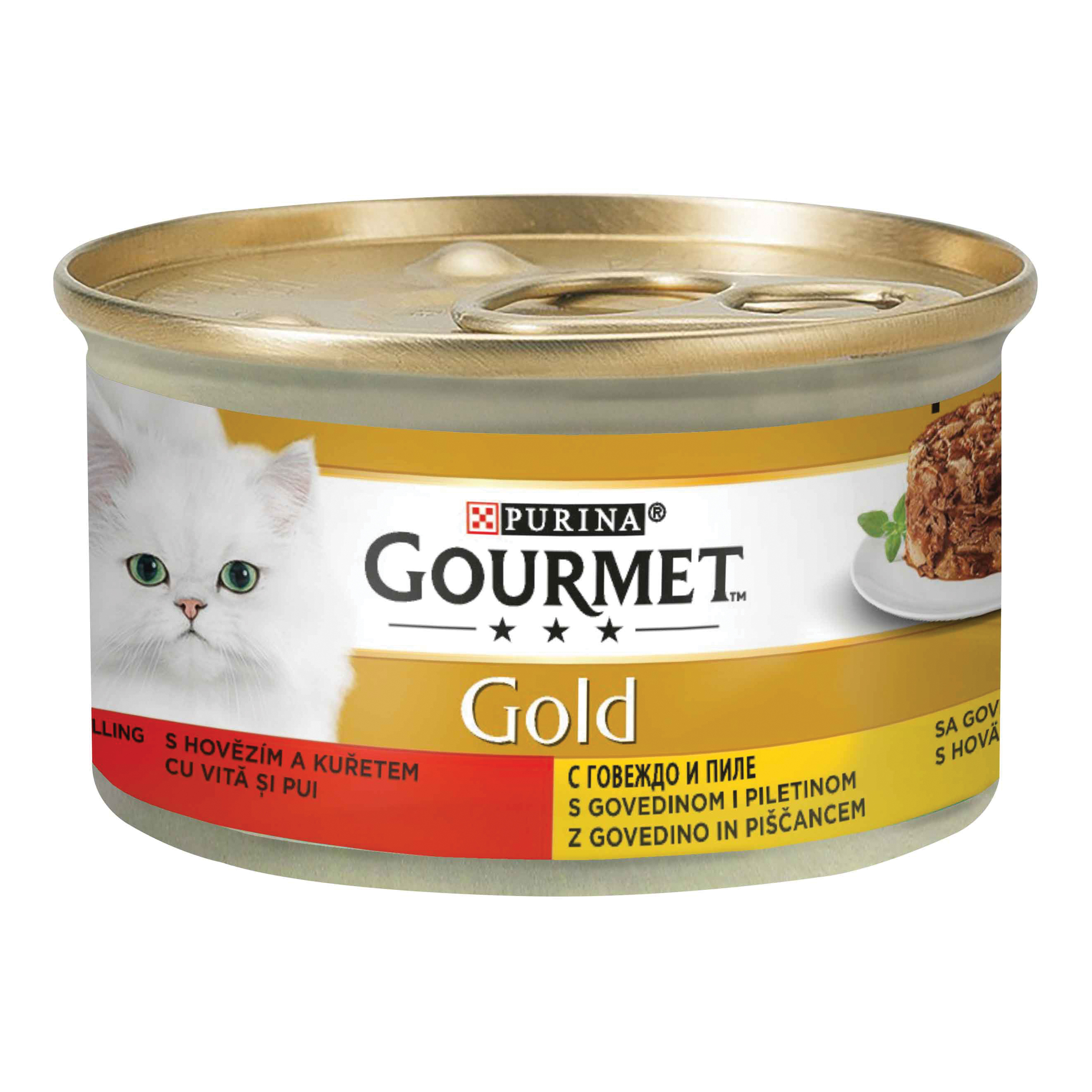 Gold intrecci di pollo &amp; manzo 85 g