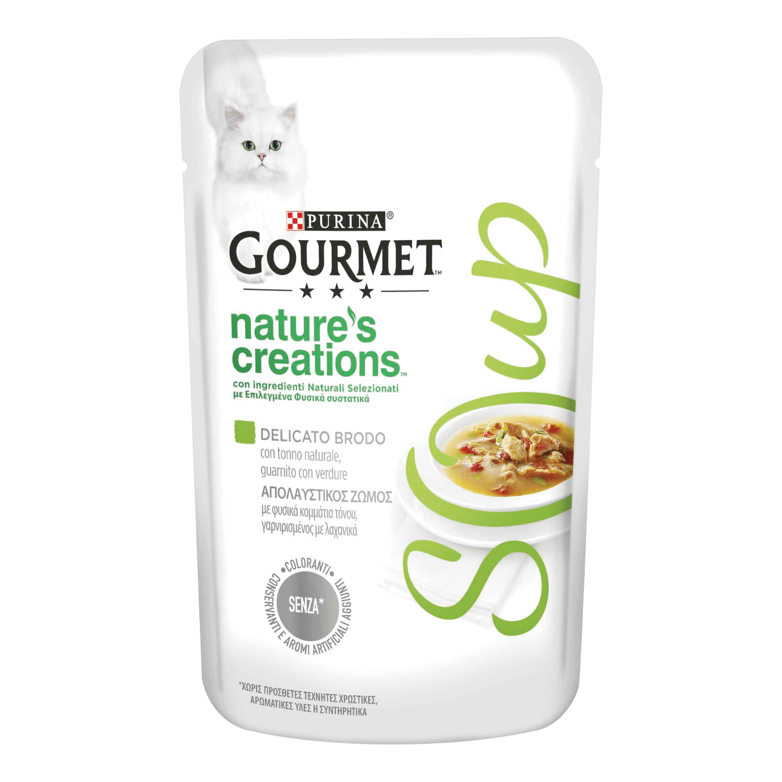 Gourmet nature's creations soup tonno &amp; verdure 40 g