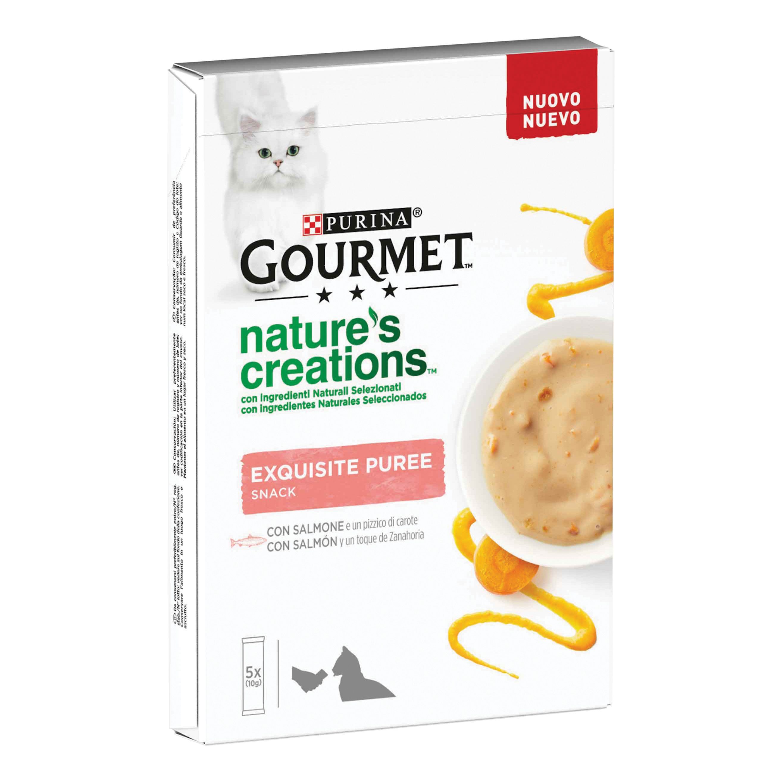 Gourmet puree salmone carota 50 g