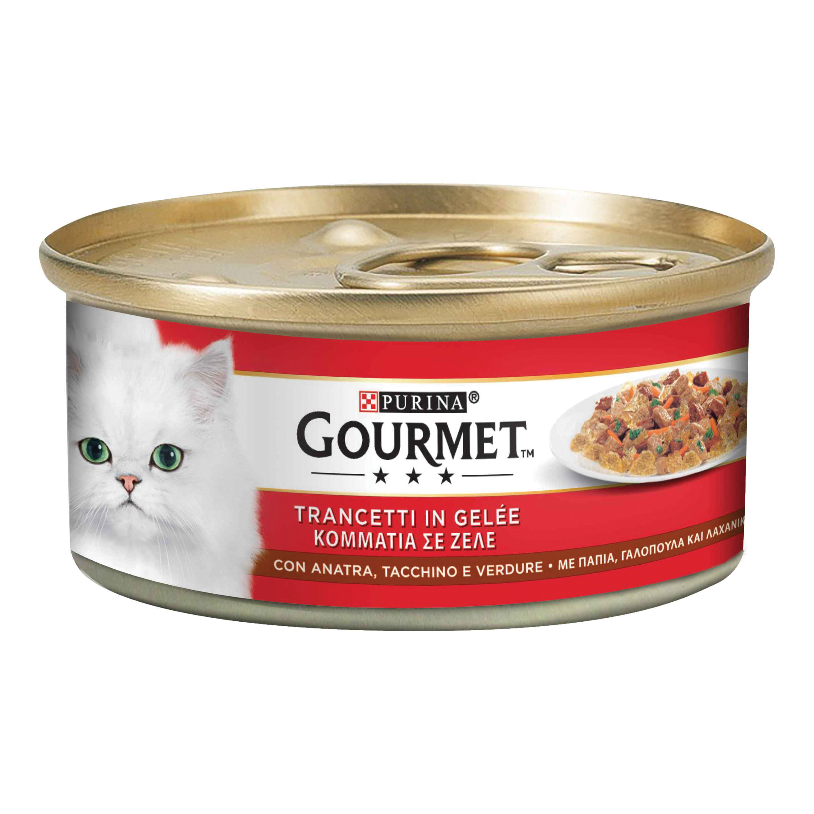 Red trancetti jelee sogliola merluzzo verdure 195 g