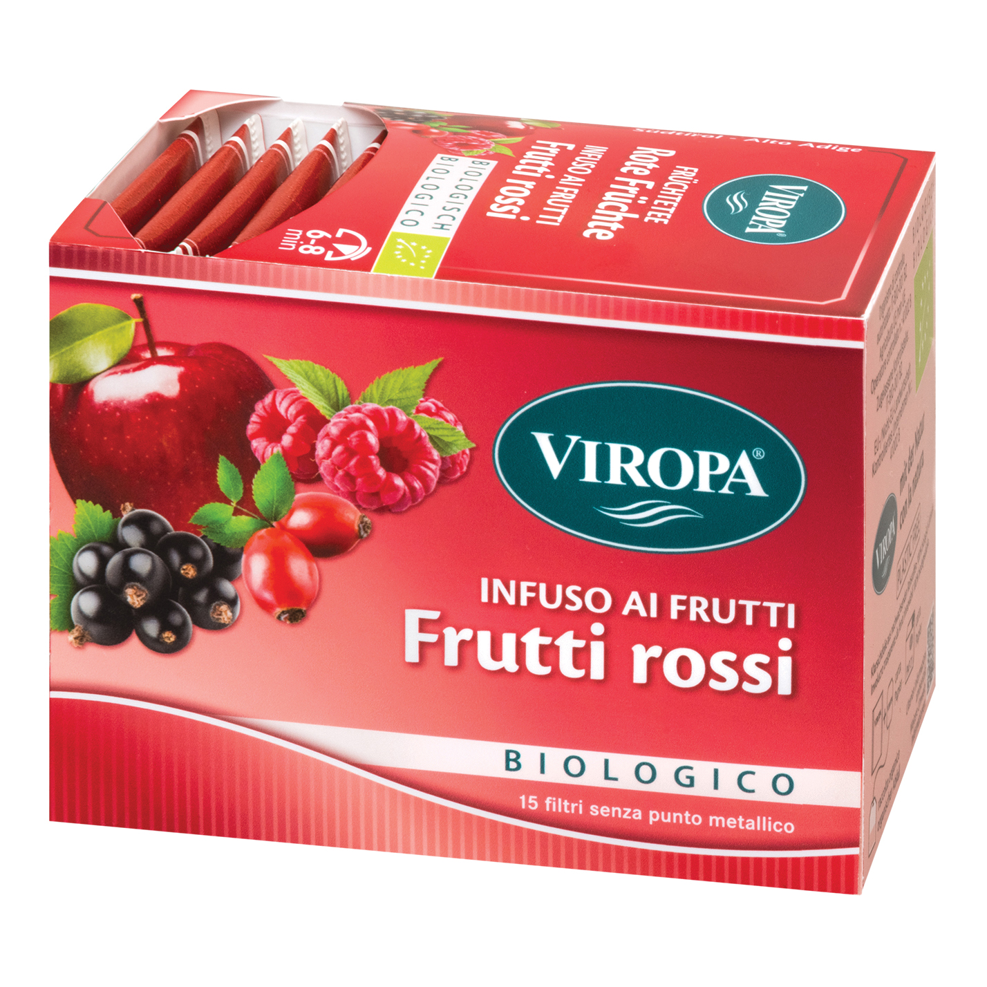 Viropa frutti rossi bio 15 bustine