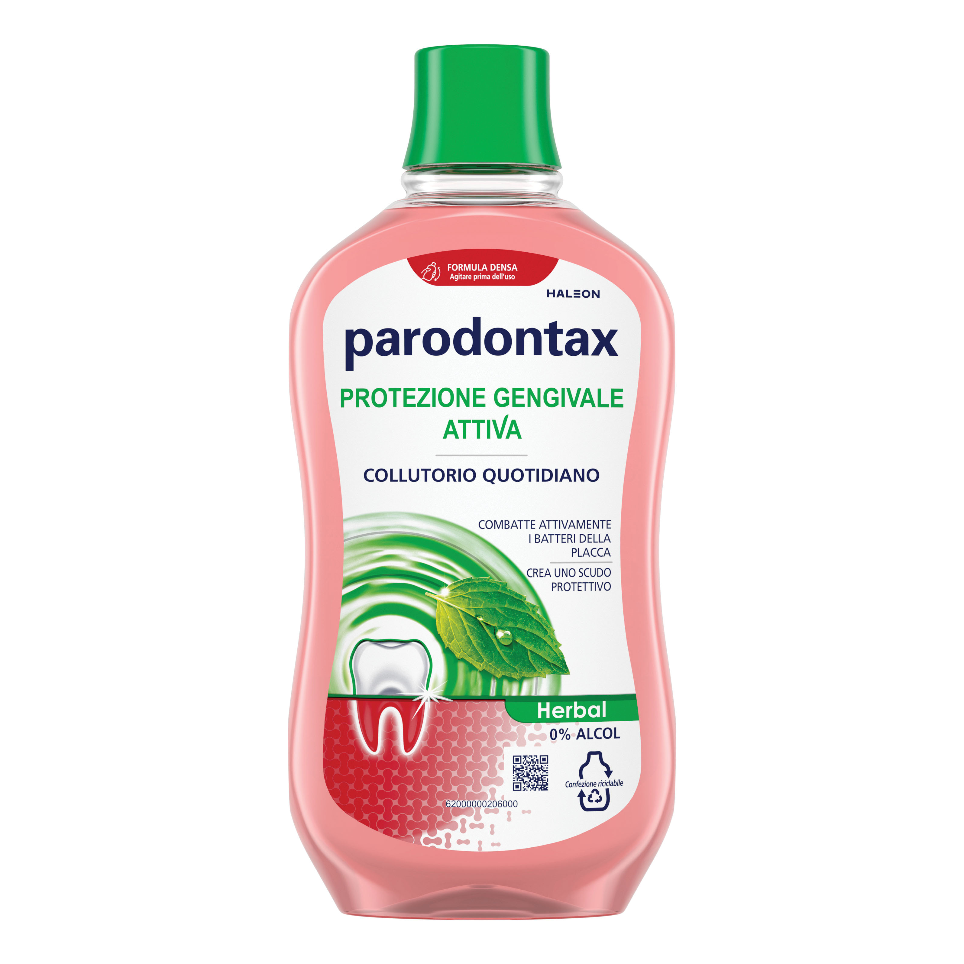 Parodontax collutorio protezione gengive herbal 500 ml