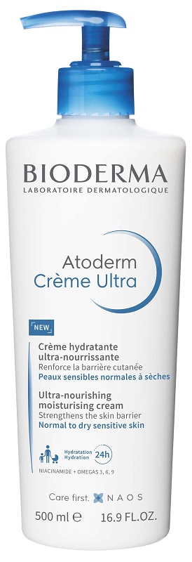 Bioderma Atoderm Crema Ultra Idratante Pelle Secca e Sensibile 500 ml