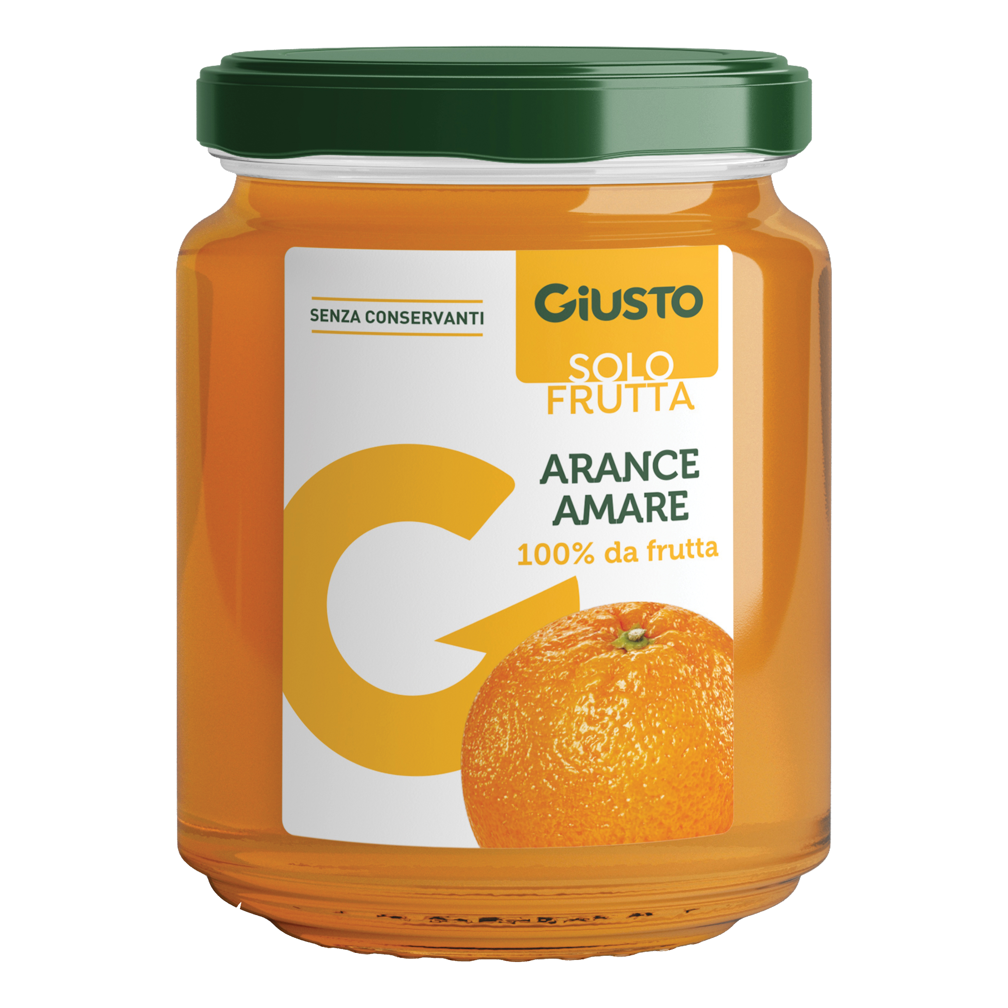 GIUSTO SOLO FRUTTA MARMELL ARANCE AMARE 284 G