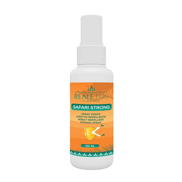 Reale 1870 safari strong lozione antizanzara 100 ml
