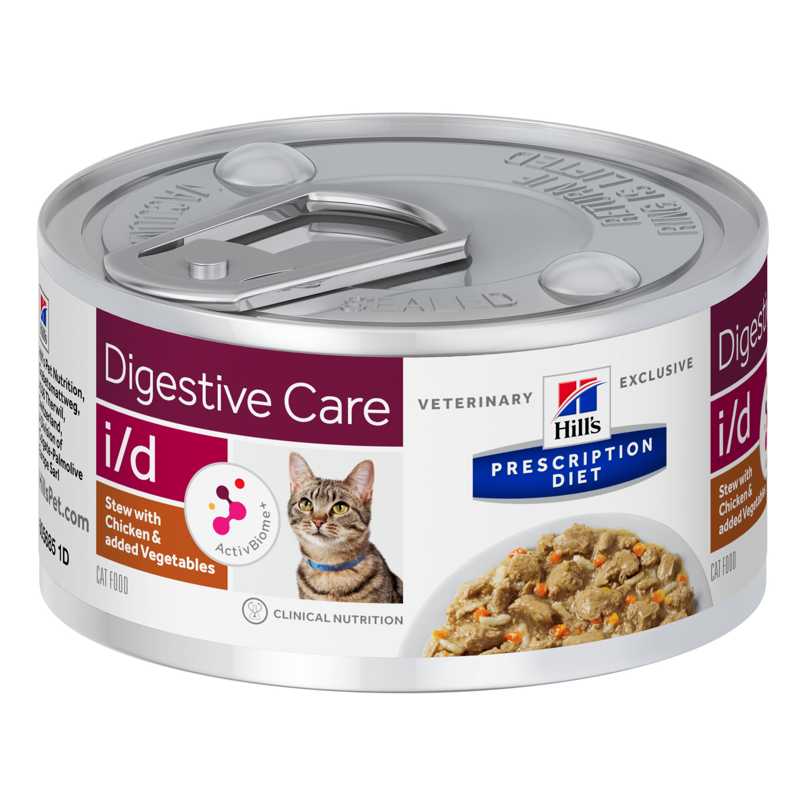 Prescription diet feline digestive care i/d chicken&amp;vegetal spezzatino 82 g