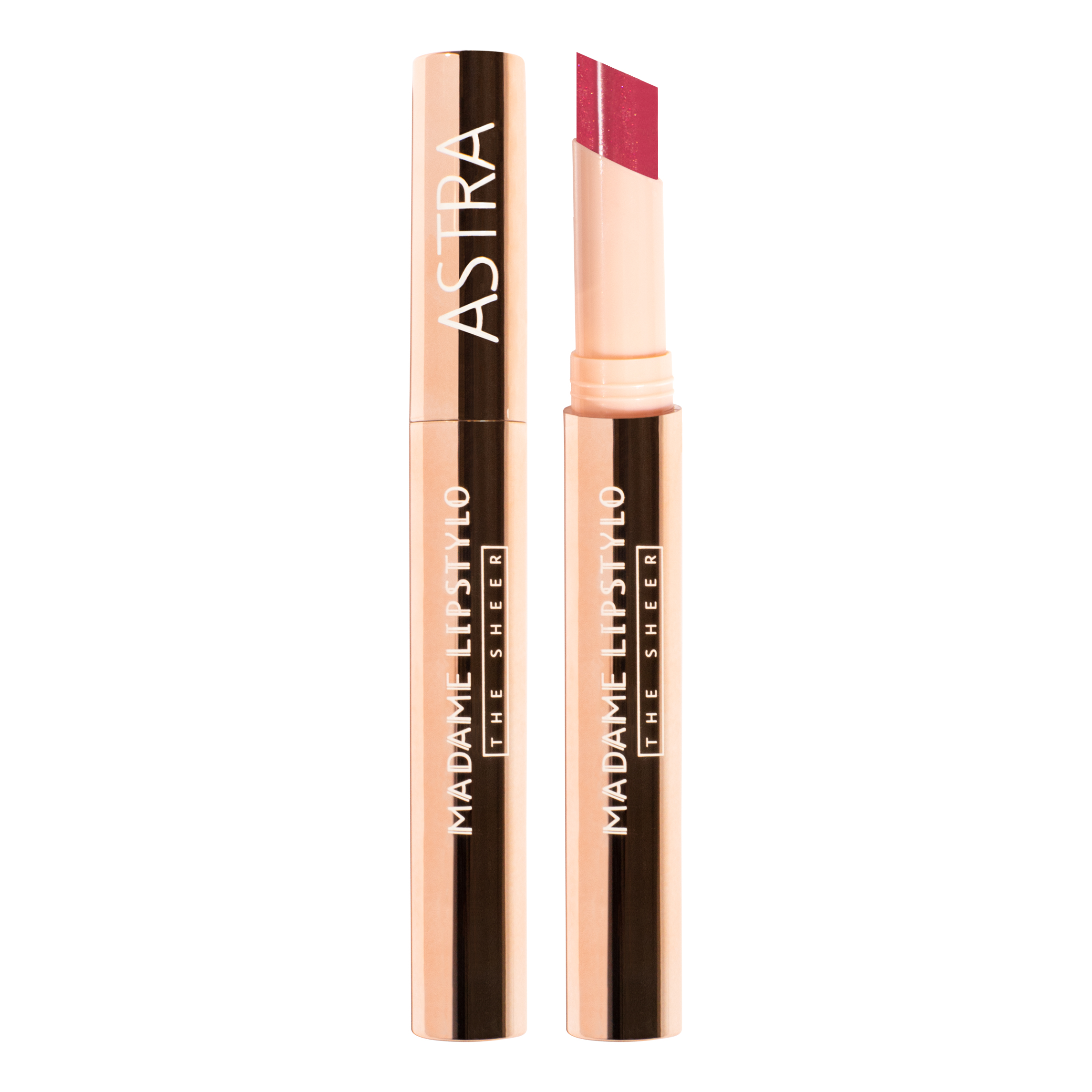 ASTRA - Madame Lipstylo The Sheer - Rossetto Stylo N. 004 Ménage À Trois