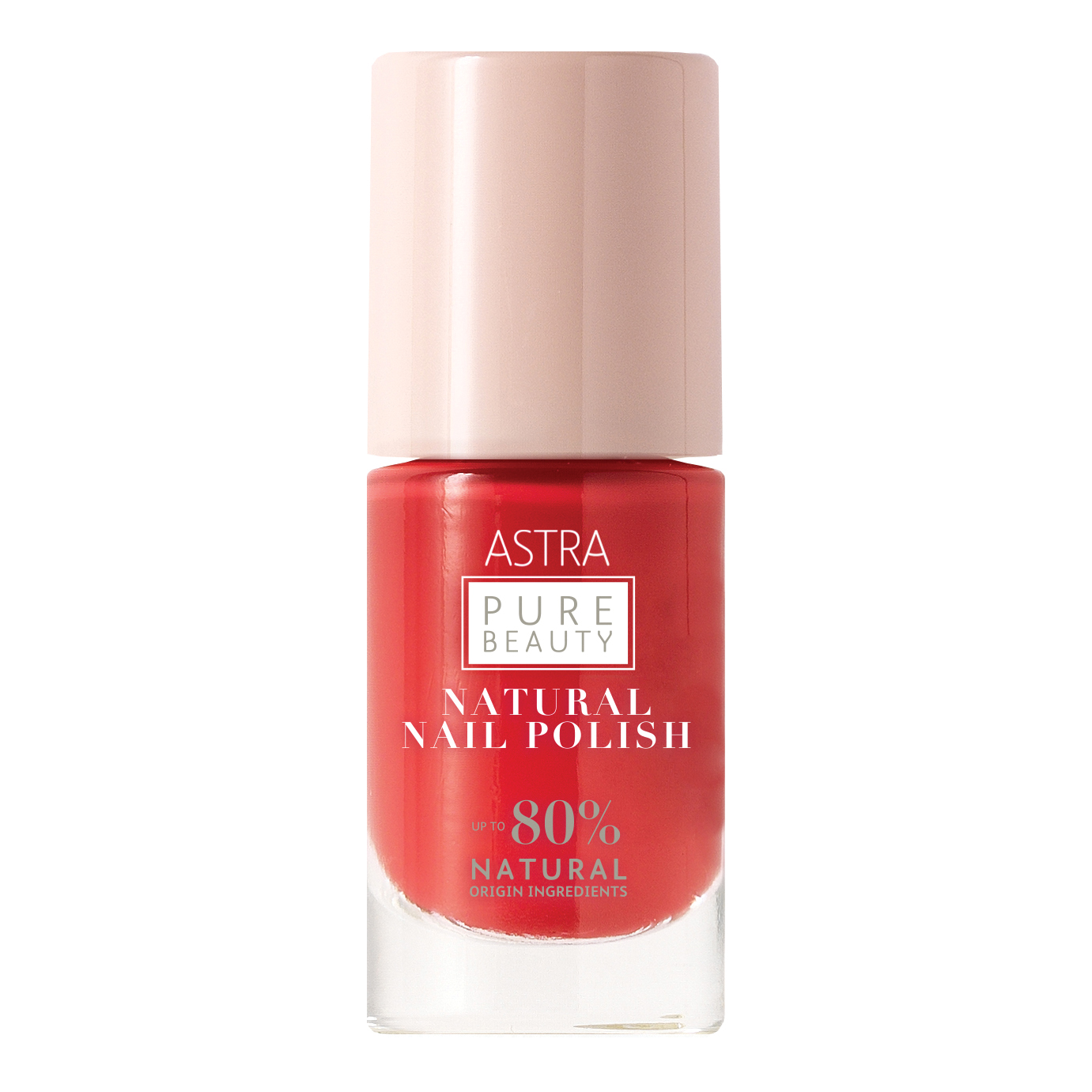 ASTRA - Pure Beauty Natural Nail Polish - Smalto N. 0012 Coralize