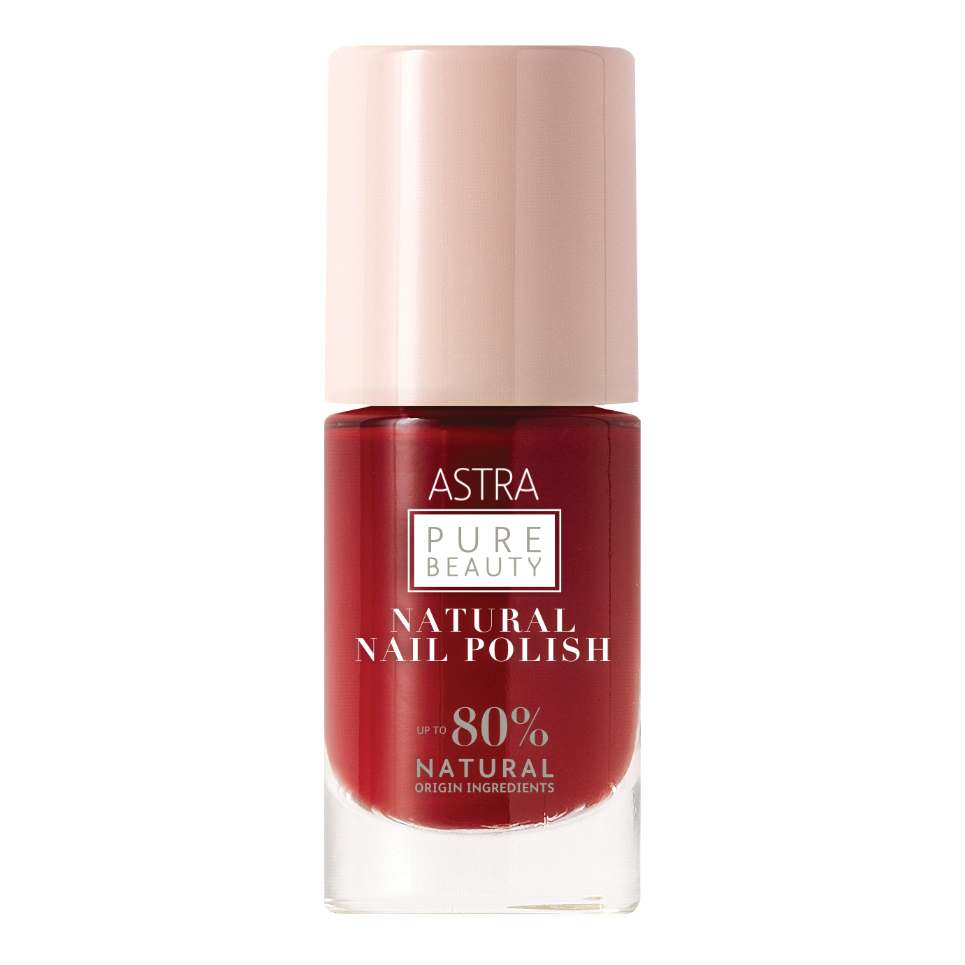 ASTRA - Pure Beauty Natural Nail Polish - Smalto N. 0014 Red Salt