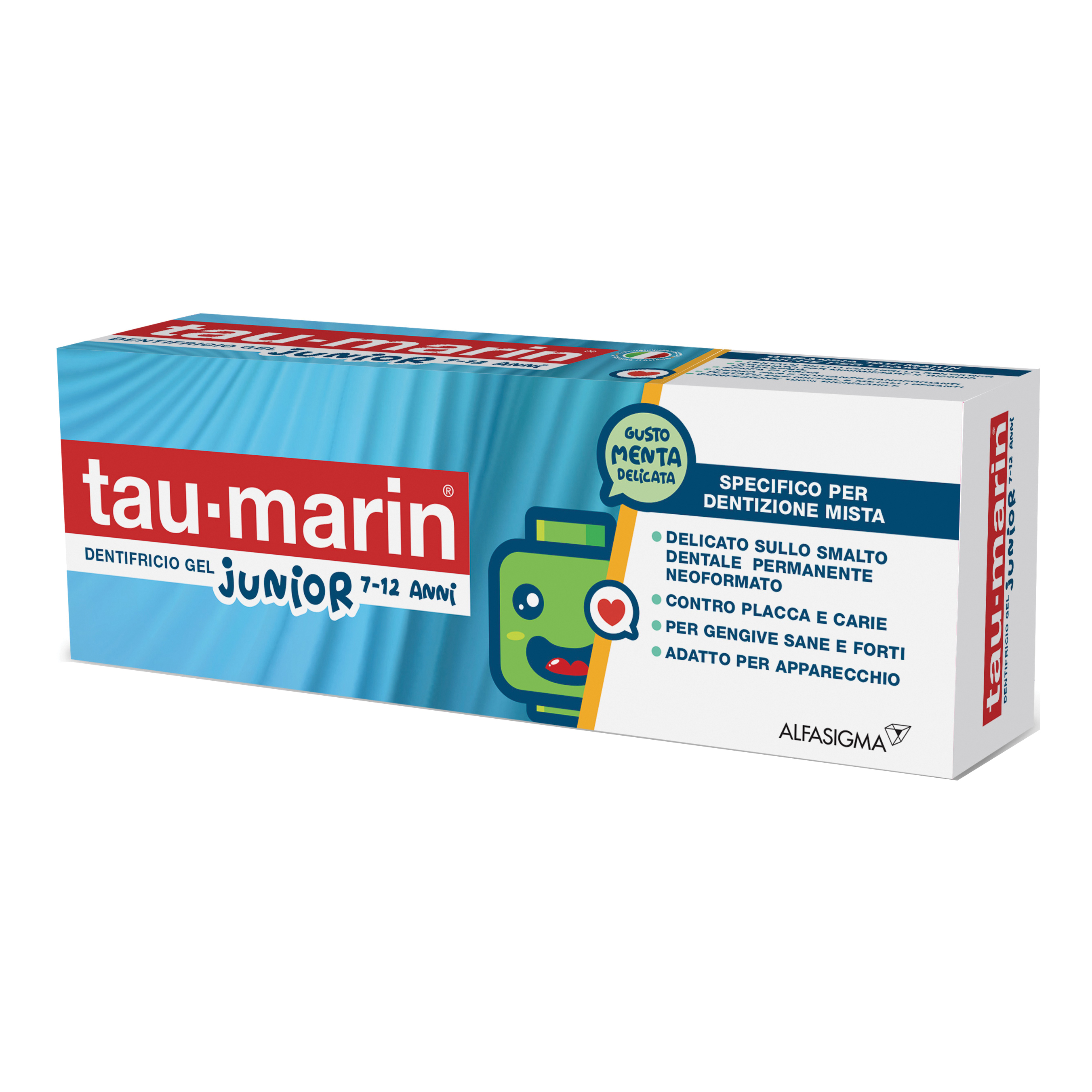 Tau marin dentifricio junior 7-12 anni 50 ml