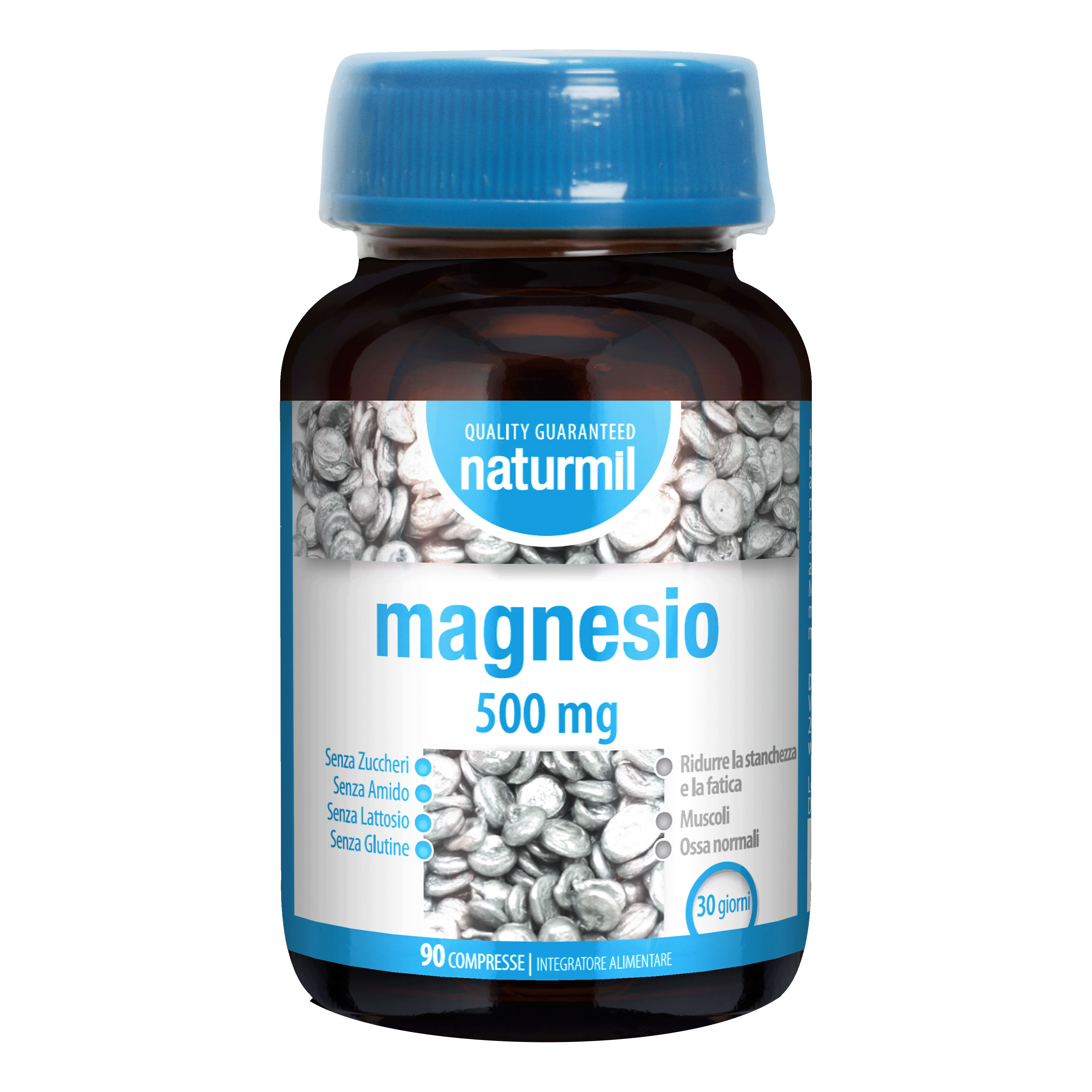 Naturmil magnesio 500 mg 90 compresse
