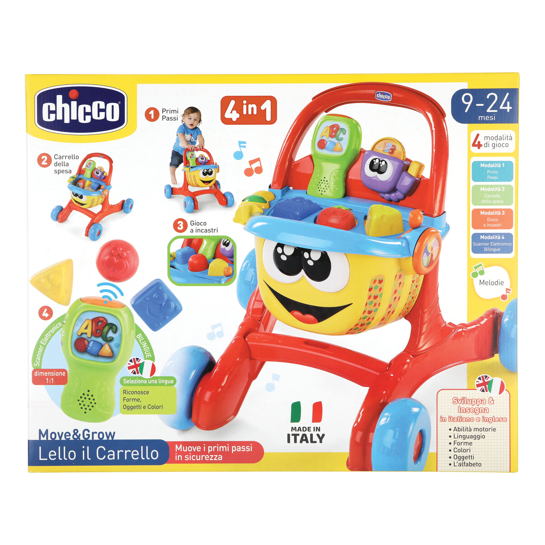 Chicco gioco primi passi lello