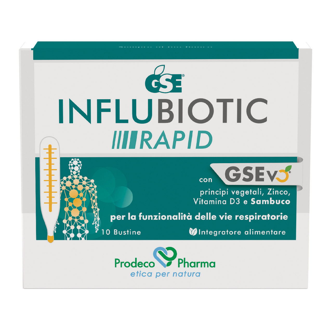 Gse influbiotic rapid 10 bustine