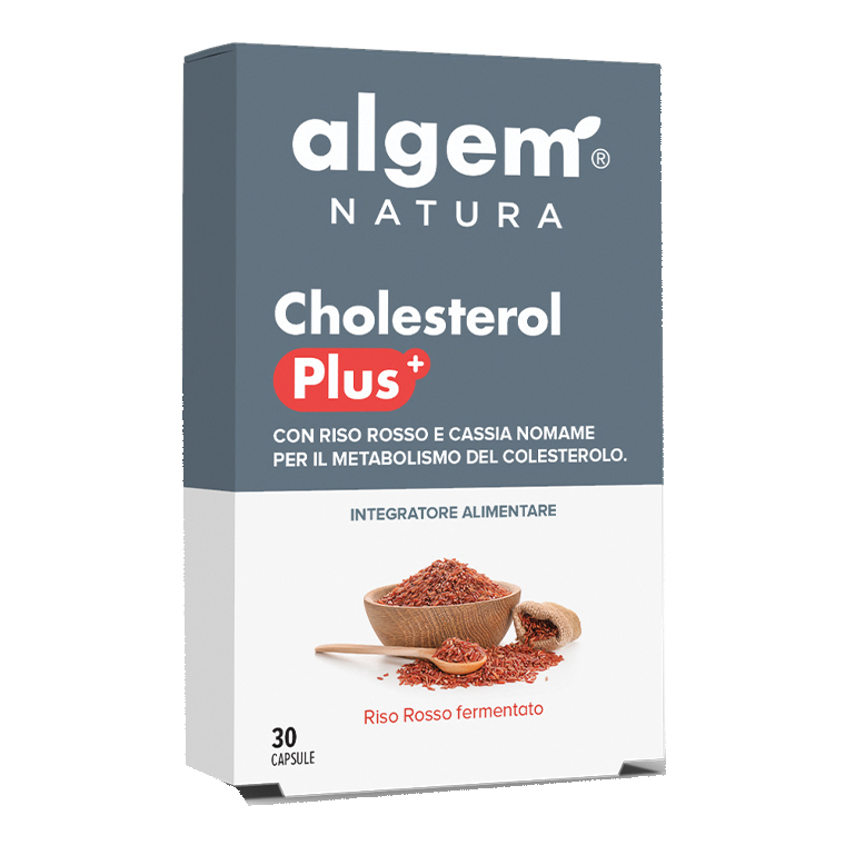 Algem Natura Cholesterol Plus Integratore Controllo del Colesterolo 30 Capsule