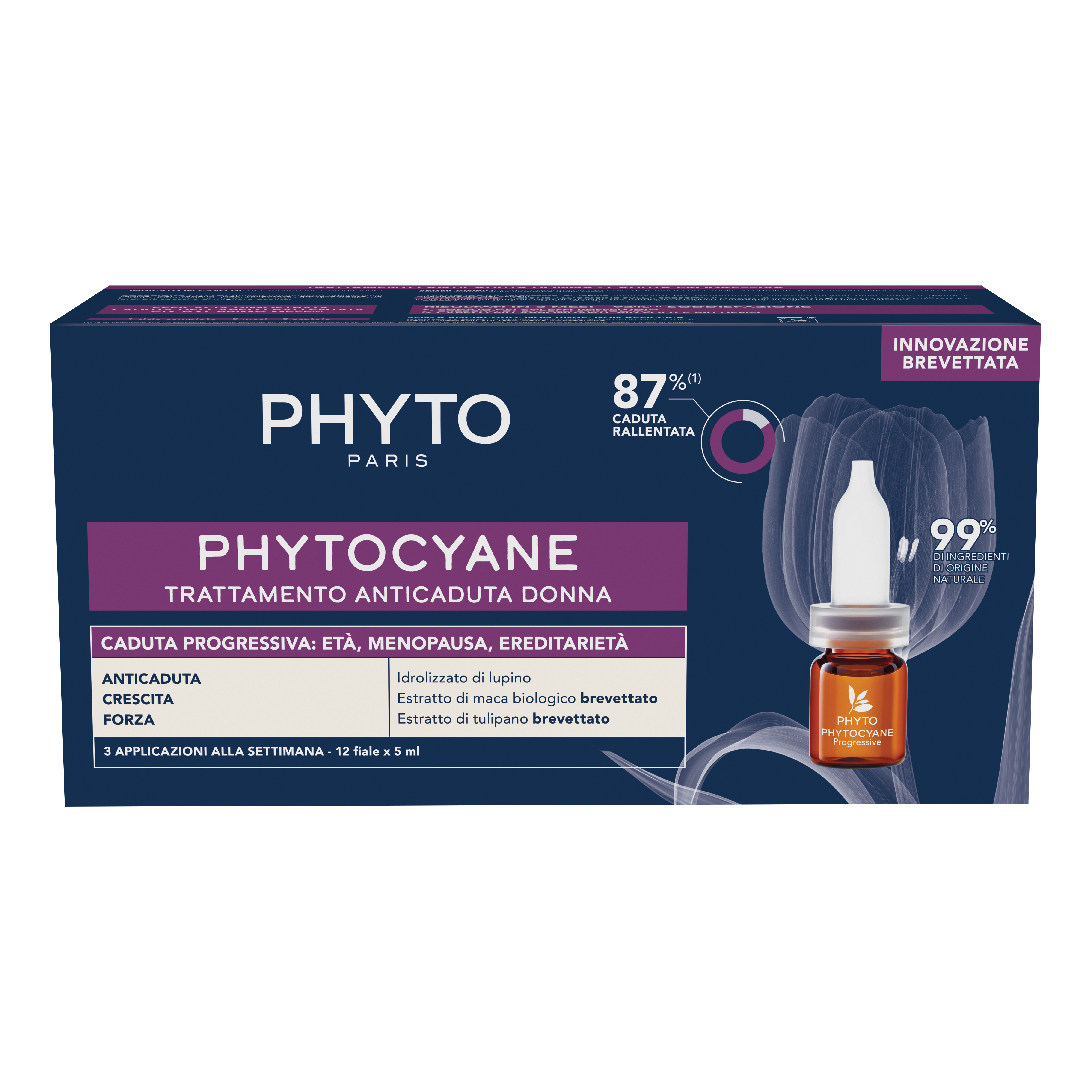 Phyto Phytocyane Fiale Donna Caduta Progressiva 12 x 5 ml