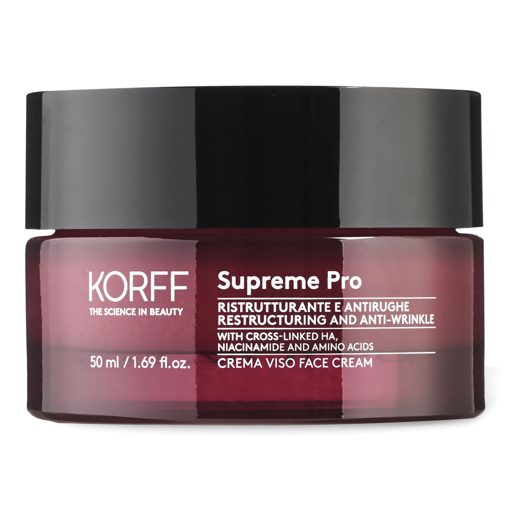 Korff supreme pro ristrutturante antirughe crema viso 50 ml