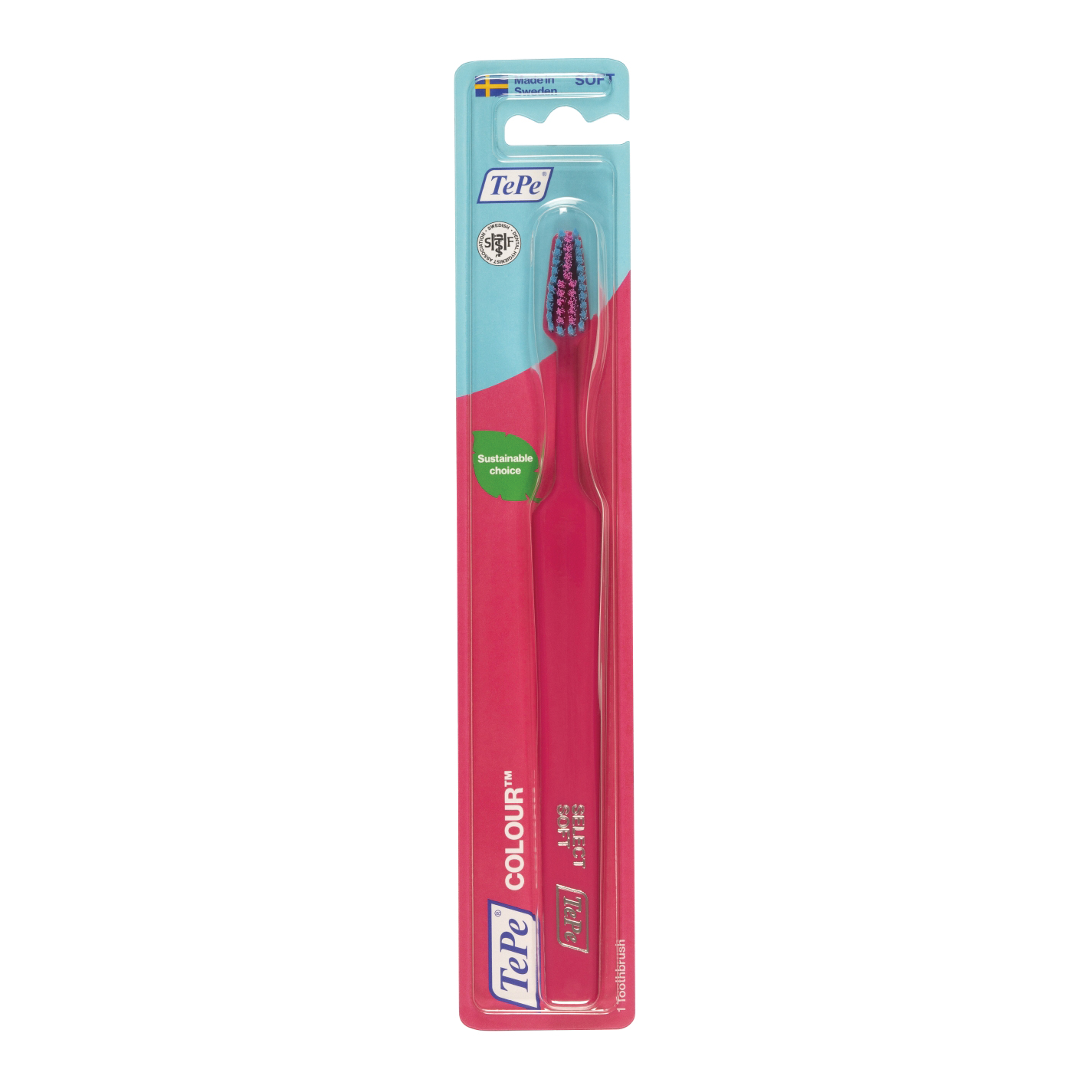 Tepe colour spazzolino soft rosa scuro