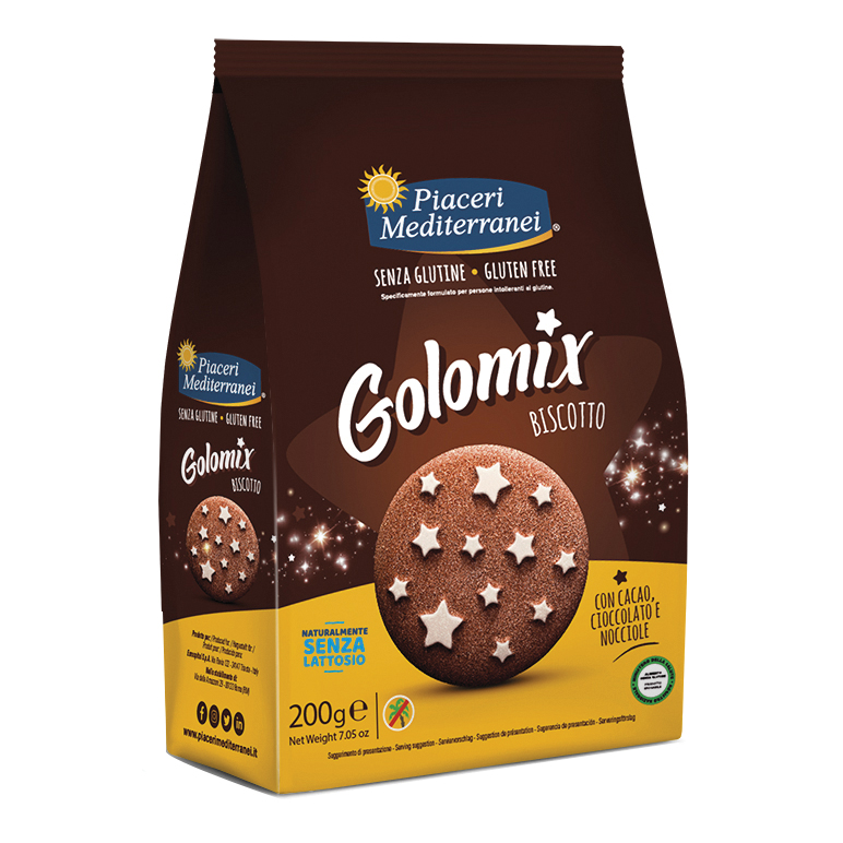 Piaceri mediterranei golomix biscotto 200 g