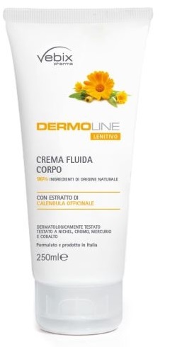 dermoline crema corpo fluida calendula