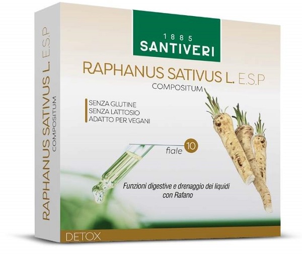 Raphanus sativus l esp 10 fiale da 10 ml
