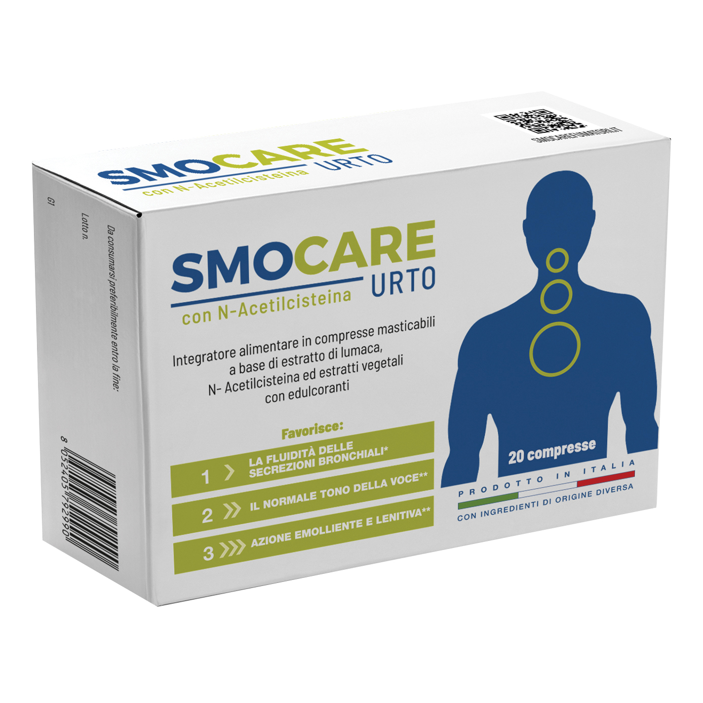 Smocare fumatori urto 20 compresse con n-acetilcisteina