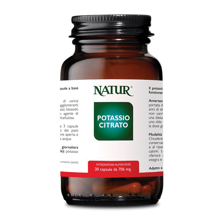 Potassio citrato 30 capsule