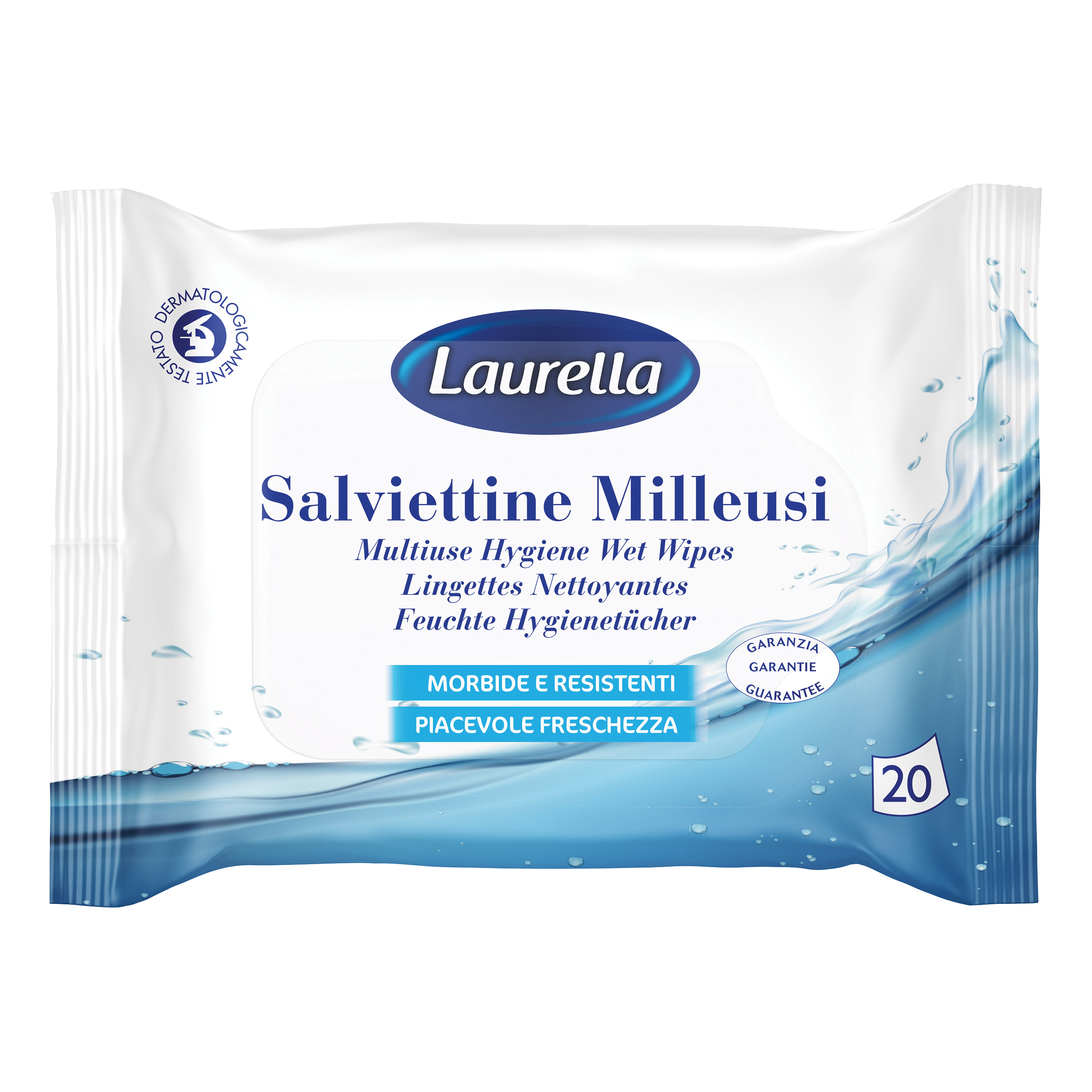 Laurella salviettine milleusi 20 pezzi