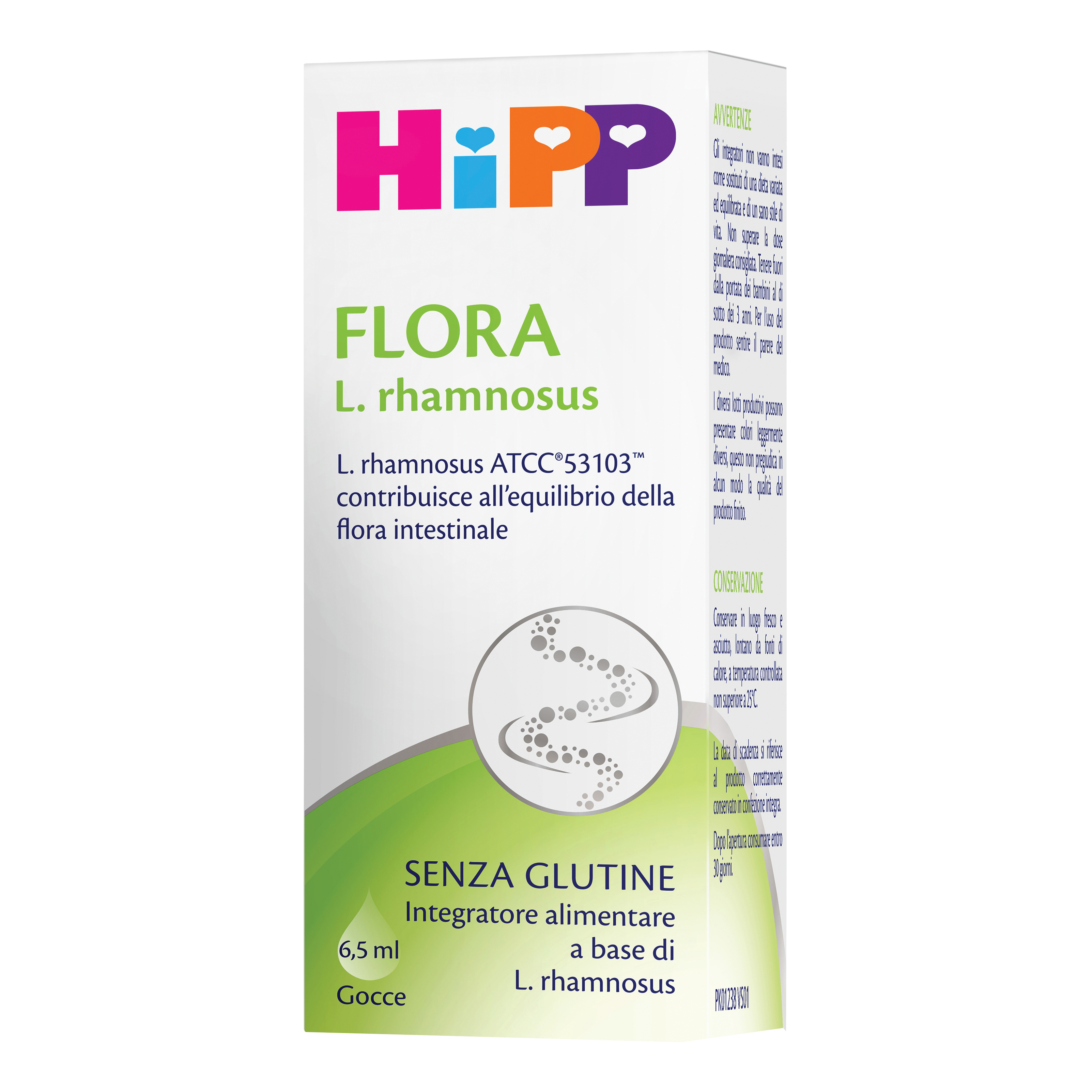 Hipp flora 6,5 ml