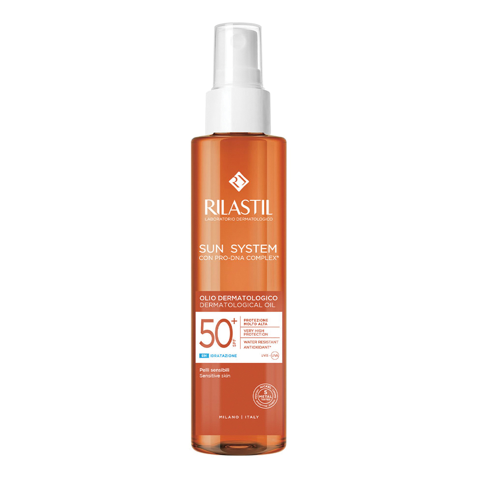 Rilastil Sun System Olio Dermatologico SPF 50+ 200 ml
