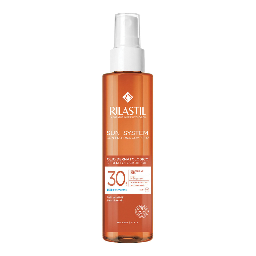 Rilastil Sun System Olio Dermatologico SPF30 200 ml