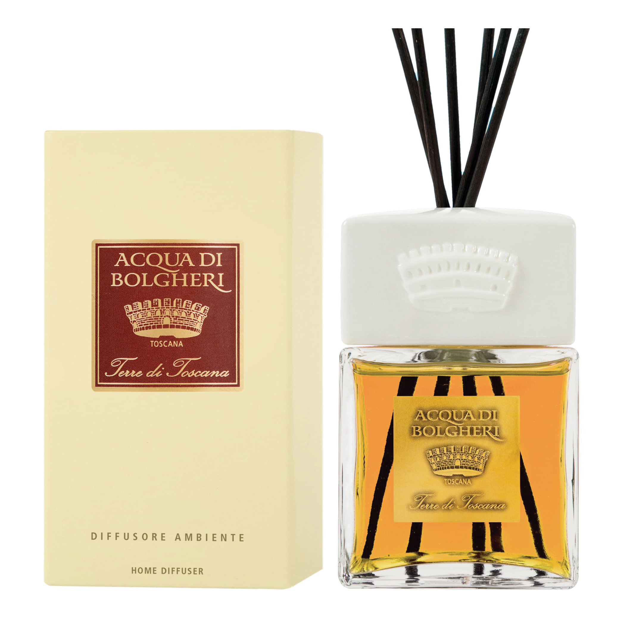 Acqua di bolgheri diffusore ambiente terre di toscana 500 ml