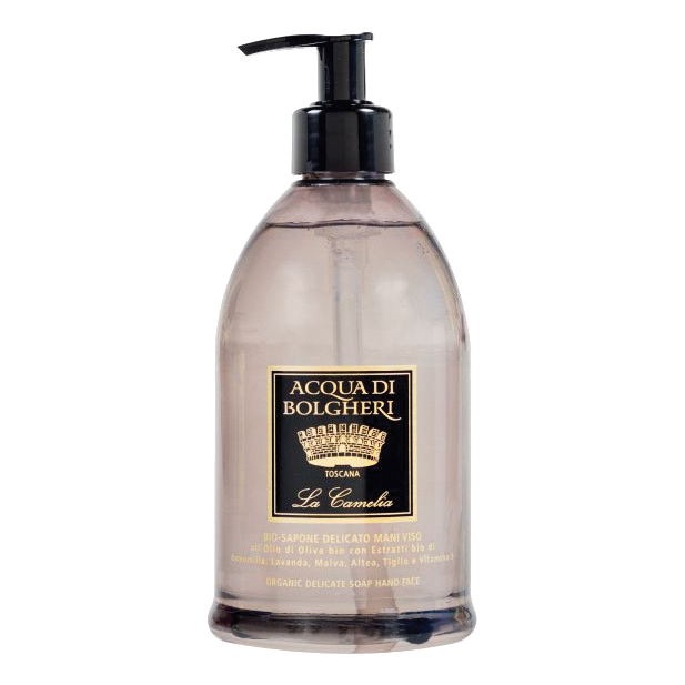 Acqua di bolgheri bio-sapone del mani/viso la camelia 500 ml