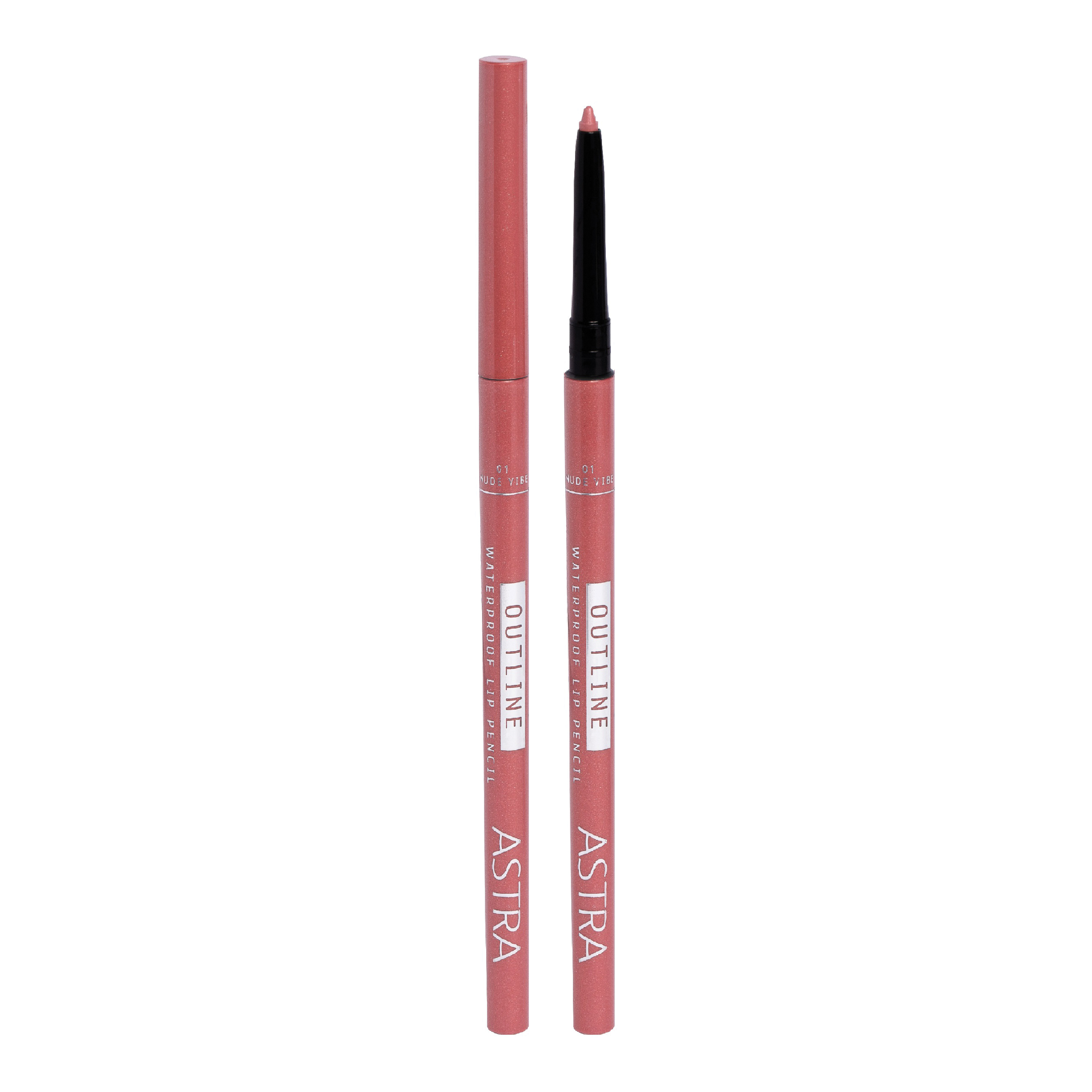 ASTRA - Outline Waterproof Lip Pencil - Matita Labbra N. 01 Nude Vibe