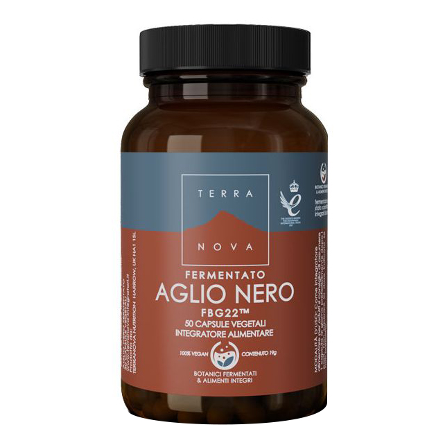 Terranova aglio nero fermentato 50 capsule