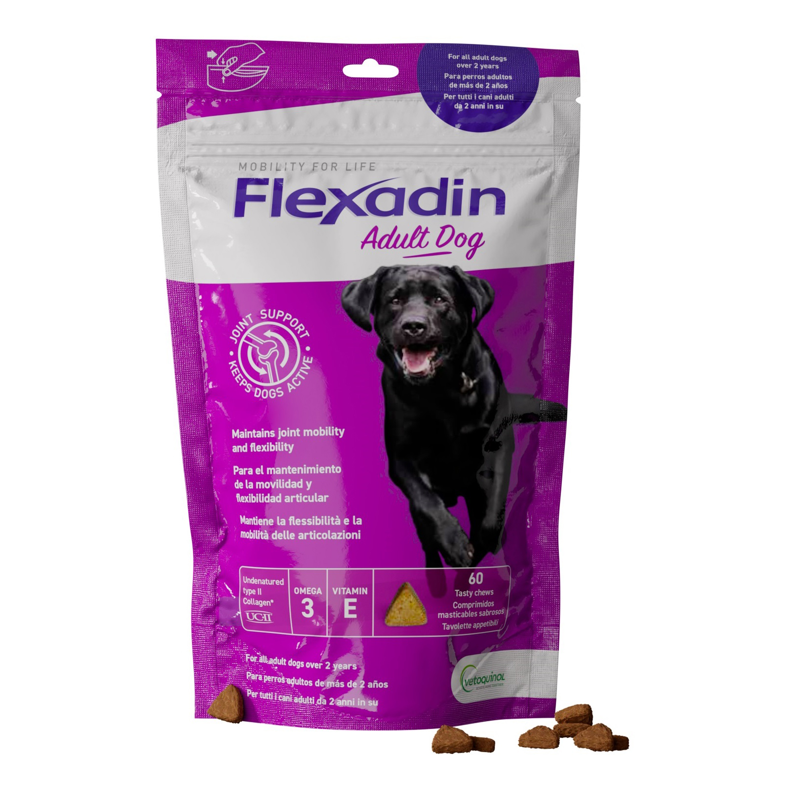 Flexadin Adult 60 Tavolette Appetibili
