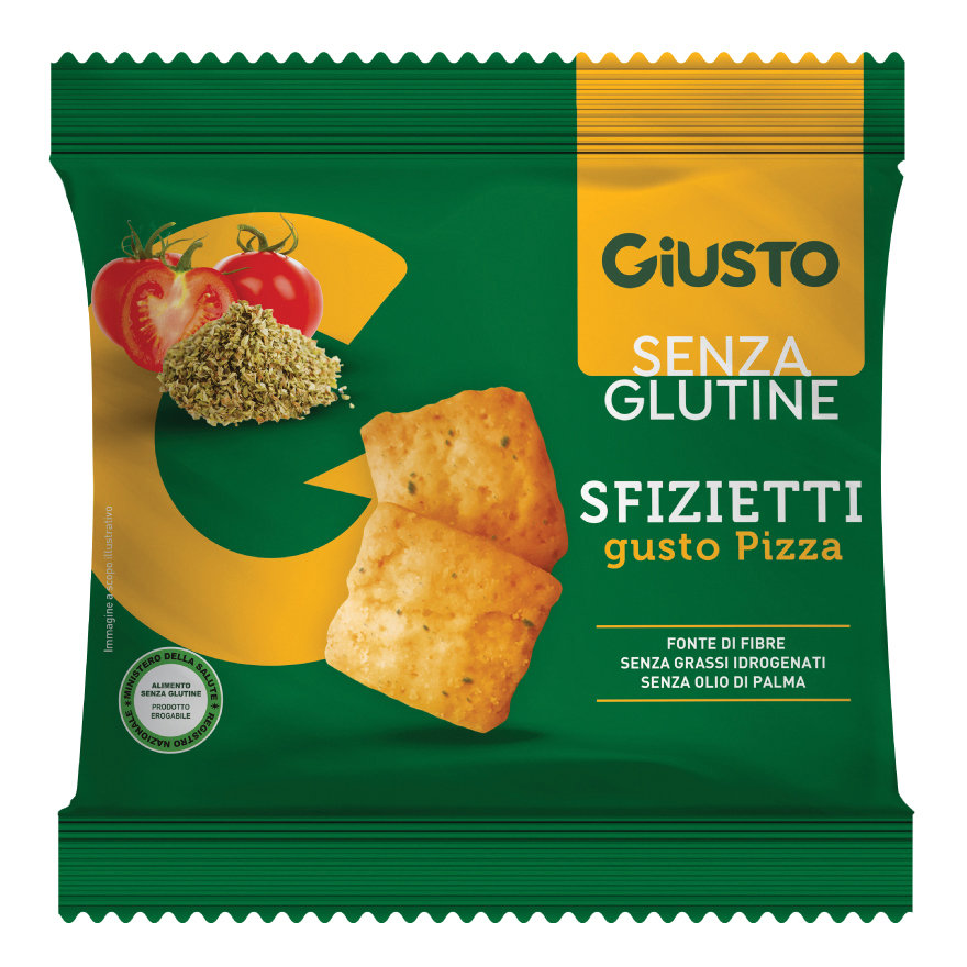 Giusto senza glutine sfizietti pizza 40 g