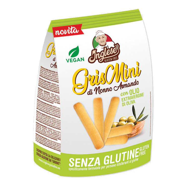Inglese grismini all'olio extravergine di oliva grissini 130 g