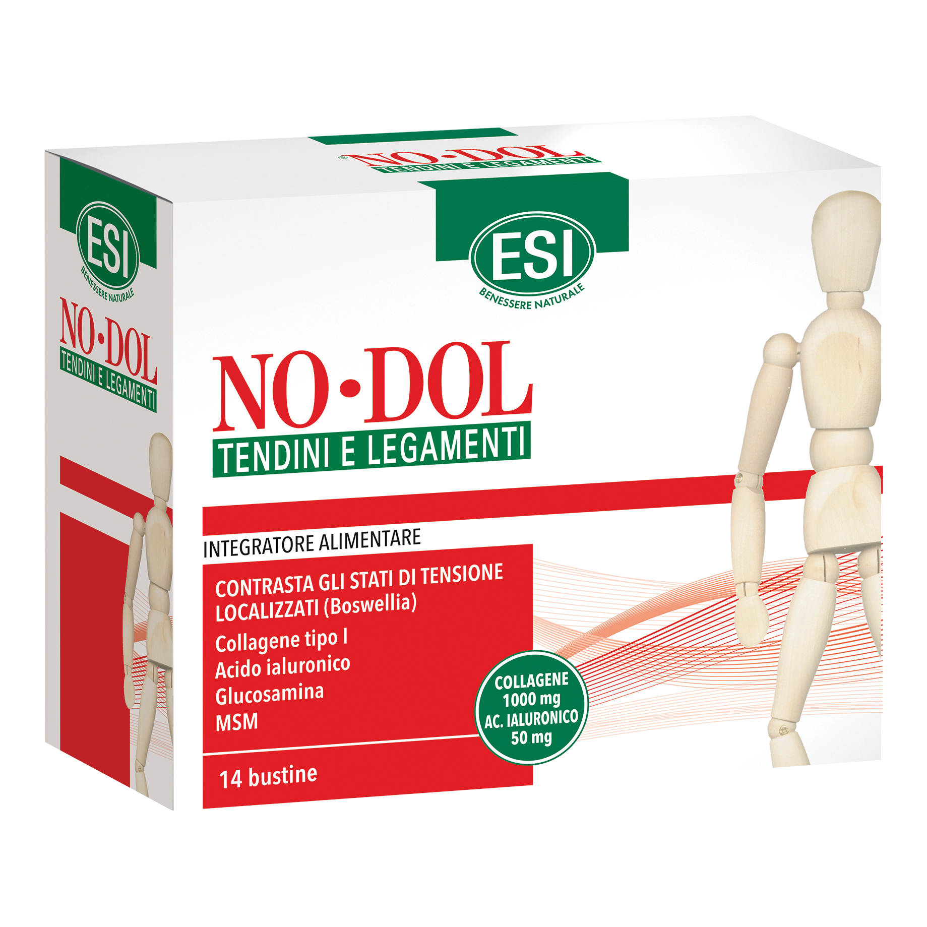 No dol tendini e legamenti 14 bustine
