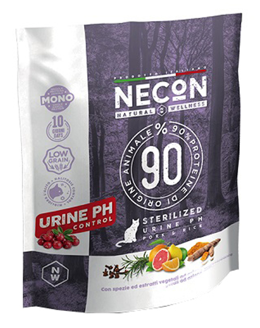 Natural wellness cat steril urine ph pork &amp; rice 400 g