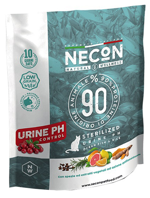 Natural wellness cat steril urine ph ocean fish &amp; rice 400 g