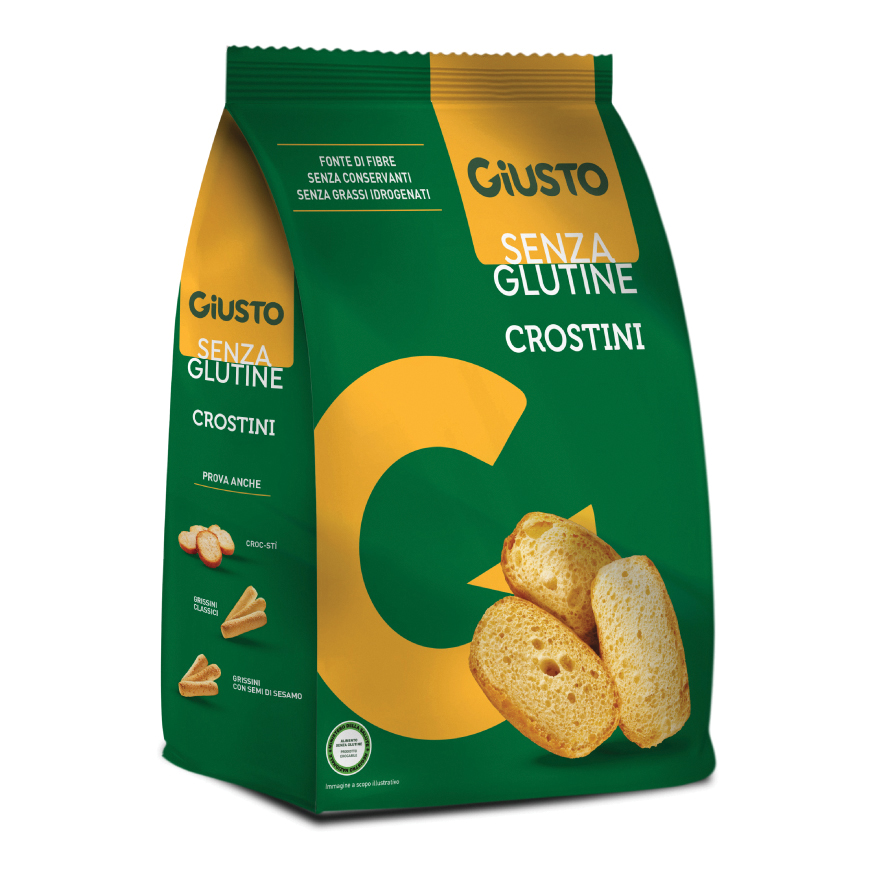 Giusto senza glutine crostini 200 g