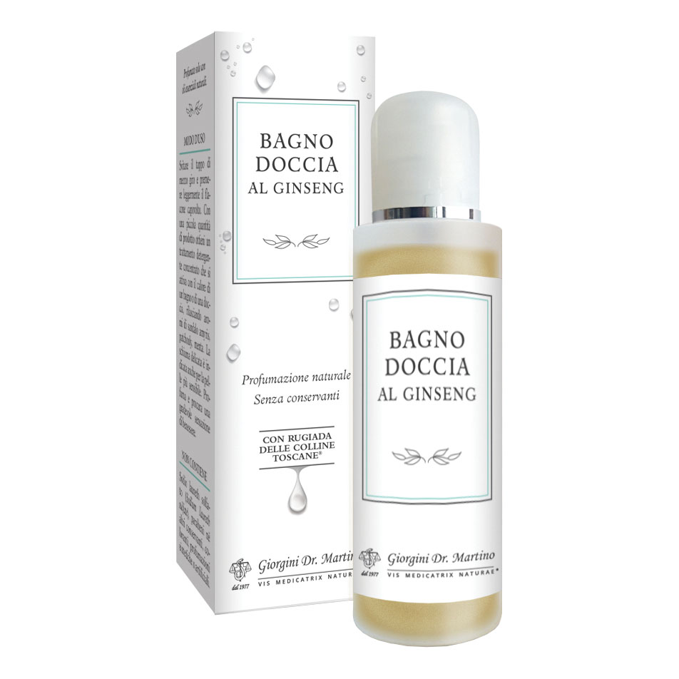 Bagno doccia al ginseng