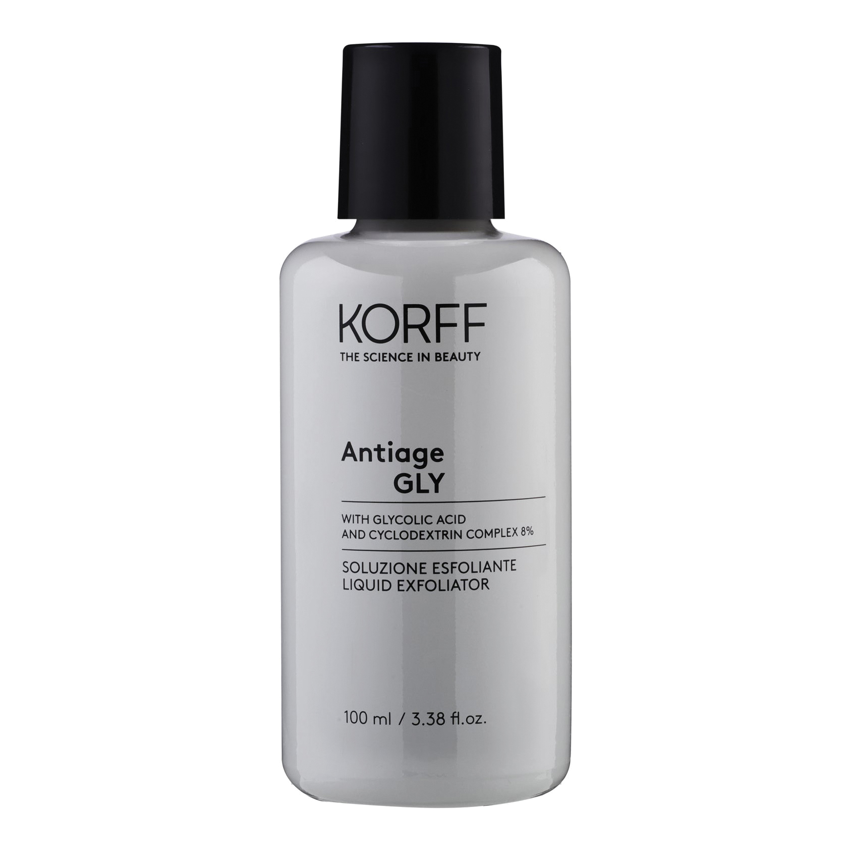 Korff soluzione esfoliante antiage acido glicolico 100 ml